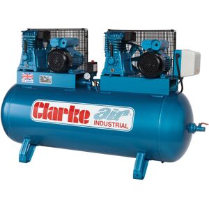 Clarke Clarke XE29/270 (O/L) 28cfm 270 Litre 2x3HP Industrial Air Compressor (230V) Clarke Clarke XE29/270 (O/L) 28cfm 270 Litre 2x3HP Industrial Air Compressor (230V)