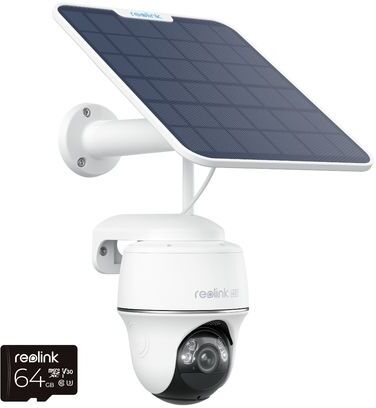 Reolink Reolink A4KPTS2M64 4K Pan Tilt Spotlight Battery Argus Camera with Solar Panel & 64GB microSD Card