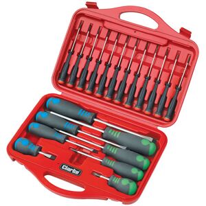 Clarke Clarke CHT647 20 Piece Screwdriver Set Clarke Clarke CHT647 20 Piece Screwdriver Set