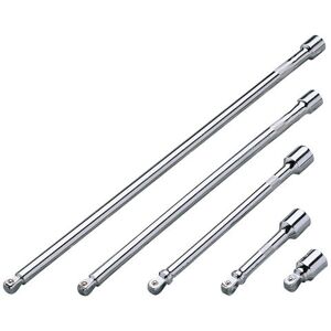 Clarke Clarke PRO55 5 piece 1/2" Drive Wobble Bar Extension Set Clarke Clarke PRO55 5 piece 1/2" Drive Wobble Bar Extension Set