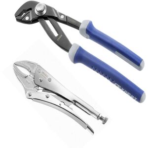 Facom Expert by Facom E194944B 2 Piece Lock Grip Plier Set Facom Expert by Facom E194944B 2 Piece Lock Grip Plier Set