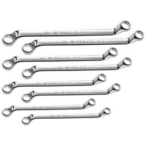 Facom Facom 55A.JD8 8 piece 8 - 32mm OGV Offset Ring Spanner Set Facom Facom 55A.JD8 8 piece 8 - 32mm OGV Offset Ring Spanner Set