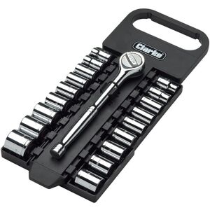 Clarke Clarke PRO351 19 Piece 3/8" Drive Socket Set Clarke Clarke PRO351 19 Piece 3/8" Drive Socket Set