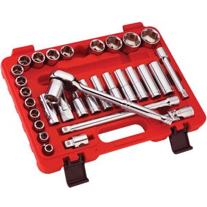 Clarke Clarke PRO378 32 Piece ½" Drive Metric Socket Set Clarke Clarke PRO378 32 Piece ½" Drive Metric Socket Set