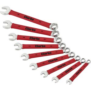 Clarke Clarke CHT811 9 Piece 8 - 19mm Cushion Grip Combination Spanner Set Clarke Clarke CHT811 9 Piece 8 - 19mm Cushion Grip Combination Spanner Set