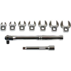 Laser Laser 7294 9 Piece 1/4'' Drive Flare Nut Spanner Set Laser Laser 7294 9 Piece 1/4'' Drive Flare Nut Spanner Set