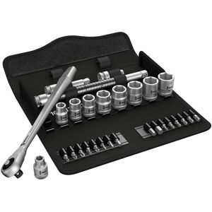 Wera Wera 8100 SB 7 29 Piece Zyklop Metal Ratchet Set With 3/8” Drive Wera Wera 8100 SB 7 29 Piece Zyklop Metal Ratchet Set With 3/8” Drive