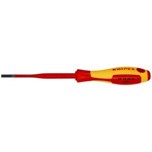 Knipex Knipex 98 20 40 SL VDE Insulated Slotted Screwdriver 4.0 x 100mm - Slim Knipex Knipex 98 20 40 SL VDE Insulated Slotted Screwdriver 4.0 x 100mm - Slim