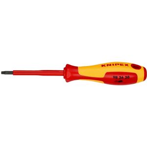 Knipex Knipex 98 26 20 VDE Insulated Torx® Screwdriver TX20 x 80mm Knipex Knipex 98 26 20 VDE Insulated Torx® Screwdriver TX20 x 80mm