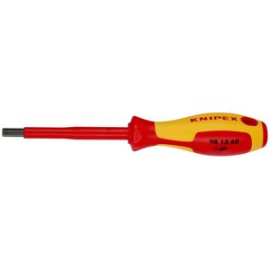 Knipex Knipex 98 13 60 VDE Insulated Hexagon Screwdriver 6.0 x 75mm Knipex Knipex 98 13 60 VDE Insulated Hexagon Screwdriver 6.0 x 75mm