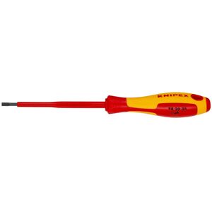 Knipex Knipex 98 20 35 VDE Insulated Slotted Screwdriver 3.5 x 100mm Knipex Knipex 98 20 35 VDE Insulated Slotted Screwdriver 3.5 x 100mm