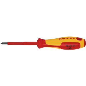 Knipex Knipex 98 24 01 VDE Insulated Screwdriver, PH1 x 80mm Knipex Knipex 98 24 01 VDE Insulated Screwdriver, PH1 x 80mm