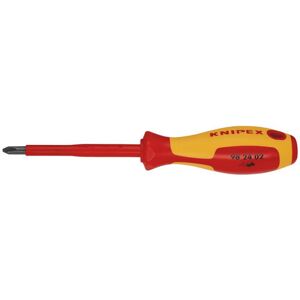 Knipex Knipex 98 24 02 VDE Insulated Screwdriver, PH2 x 100mm Knipex Knipex 98 24 02 VDE Insulated Screwdriver, PH2 x 100mm