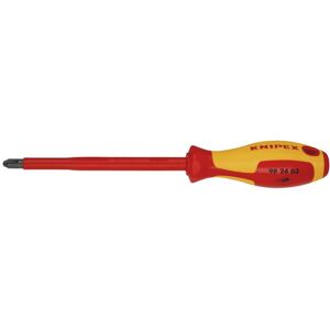 Knipex Knipex 98 24 03 VDE Insulated Screwdriver, PH3 x 150mm Knipex Knipex 98 24 03 VDE Insulated Screwdriver, PH3 x 150mm