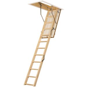 T. B. Davies TB Davies Eurofold 2.8m Timber Loft Ladder T. B. Davies TB Davies Eurofold 2.8m Timber Loft Ladder