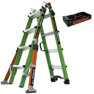 T. B. Davies Little Giant CONQUEST 4 Rung GRP All-Terrain Multi-purpose Ladder T. B. Davies Little Giant CONQUEST 4 Rung GRP All-Terrain Multi-purpose Ladder