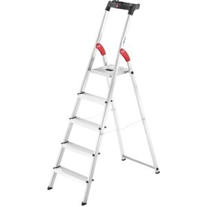 Hailo L60 Standardline Aluminium Step Ladders (5 Tread) Hailo L60 Standardline Aluminium Step Ladders (5 Tread)