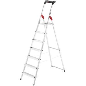 Hailo L60 Standardline Aluminium Step Ladders (7 Tread) Hailo L60 Standardline Aluminium Step Ladders (7 Tread)