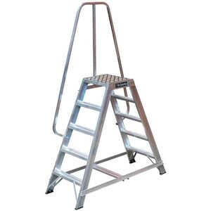 Machine Mart Xtra TB Davies 5 Tread DPD-Step Aluminium Trade Double-Sided Access Platform Machine Mart Xtra TB Davies 5 Tread DPD-Step Aluminium Trade Double-Sided Access Platform