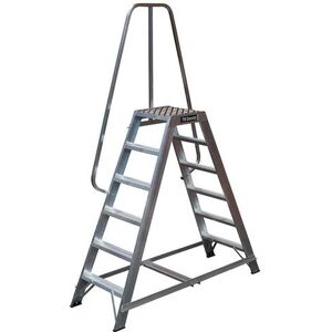 Machine Mart Xtra TB Davies 6 Tread DPD-Step Aluminium Trade Double-Sided Access Platform Machine Mart Xtra TB Davies 6 Tread DPD-Step Aluminium Trade Double-Sided Access Platform