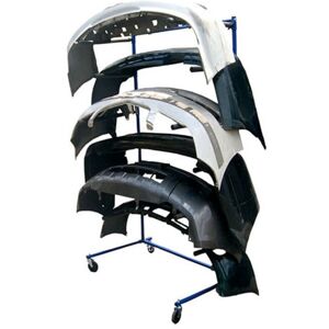 Machine Mart Xtra Power-Tec - Mobile Bumper Rack (Single Sided) Machine Mart Xtra Power-Tec - Mobile Bumper Rack (Single Sided)