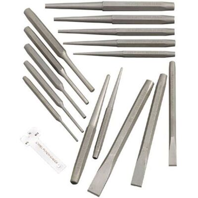 Clarke ET138 16-piece Punch & Chisel Set Clarke ET138 16-piece Punch & Chisel Set
