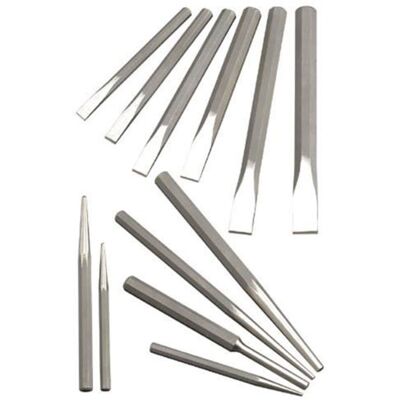 Clarke ET139 12 piece Punch & Chisel Set Clarke ET139 12 piece Punch & Chisel Set