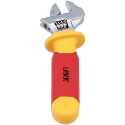 Klein 200mm Insulated Adjustable Wrench - Adjustable from 0 to 30 mm Klein 200mm Insulated Adjustable Wrench - Adjustable from 0 to 30 mm