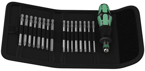 Wera Wera Kraftform Kompakt 60 17 Piece Screwdriver & Bit Set