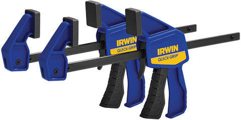 Irwin Irwin Quick-Grip T5462EL7 Mini One-Handed Bar Clamp 150mm (6") Twin Pack