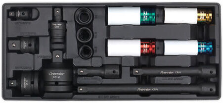 Sealey Sealey TBT25 15 Piece 1/2'' Drive Impact Socket Set