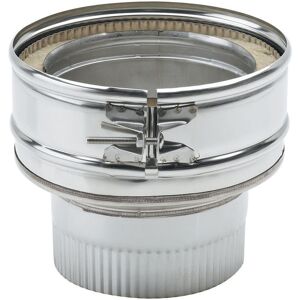 Clarke 6" to 6" Appliance Connector Vitreous to Stainless Clarke 6" to 6" Appliance Connector Vitreous to Stainless