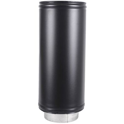 Roccheggiani Black Straight Pipe 450mm - 2 Sizes Roccheggiani Black Straight Pipe 450mm - 2 Sizes
