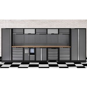 Clarke Clarke COMBGSM01 Modular Storage System 25 Piece Package Wooden Worktops Clarke Clarke COMBGSM01 Modular Storage System 25 Piece Package Wooden Worktops