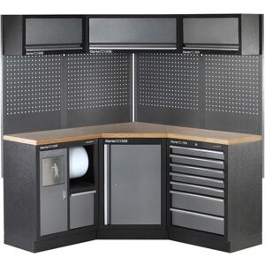 Clarke Clarke COMBGSM05 Modular Corner Storage System 19 Piece Package Wooden Worktops Clarke Clarke COMBGSM05 Modular Corner Storage System 19 Piece Package Wooden Worktops