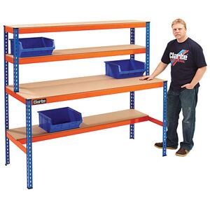 Clarke Clarke CWB450WS Heavy Duty Boltless Workstation Clarke Clarke CWB450WS Heavy Duty Boltless Workstation
