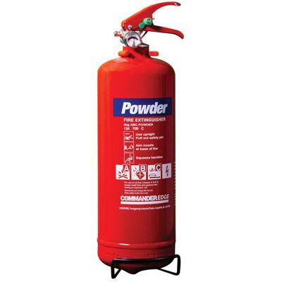 Checkfire CommanderEDGE 2kg ABC Dry Powder Fire Extinguisher Checkfire CommanderEDGE 2kg ABC Dry Powder Fire Extinguisher