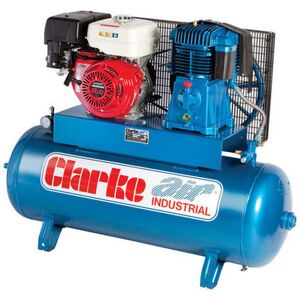 Clarke Clarke SP27EC150 23cfm 150 Litre 8HP Electric Start Petrol Air Compressor Clarke Clarke SP27EC150 23cfm 150 Litre 8HP Electric Start Petrol Air Compressor