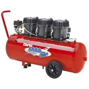 Clarke Clarke Shhh Air 150/100 5.3cfm 100 Litre 1.37HP Compressor (230V) Clarke Clarke Shhh Air 150/100 5.3cfm 100 Litre 1.37HP Compressor (230V)