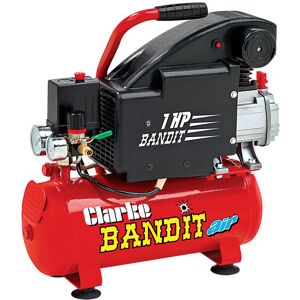 Clarke Clarke Bandit V 4.2cfm 8 Litre 1HP Air Compressor (230V) Clarke Clarke Bandit V 4.2cfm 8 Litre 1HP Air Compressor (230V)