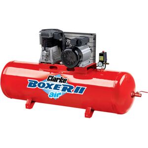 Clarke Clarke Boxer II 18/200 (O/L) 18cfm 200 Litre 4HP Belt Driven Air Compressor (230V) Clarke Clarke Boxer II 18/200 (O/L) 18cfm 200 Litre 4HP Belt Driven Air Compressor (230V)
