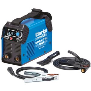 Clarke Clarke MMA/TIG160 160 Amp Inverter MMA/TIG Welder (230V) Clarke Clarke MMA/TIG160 160 Amp Inverter MMA/TIG Welder (230V)