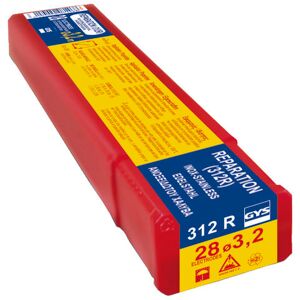 GYS Dissimilar (312R) MMA/Arc Welding Electrodes (Rods) 3.2mm Diameter GYS Dissimilar (312R) MMA/Arc Welding Electrodes (Rods) 3.2mm Diameter