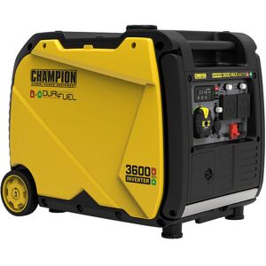 Champion 3.6kW Dual Fuel Inverter Generator Champion 3.6kW Dual Fuel Inverter Generator
