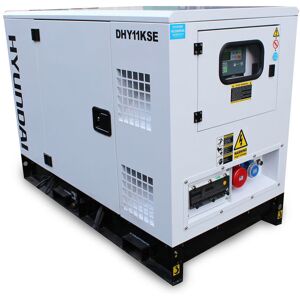 Hyundai Hyundai DHY11KSE 11kVA 3 Phase Diesel Generator 230V & 400V Hyundai Hyundai DHY11KSE 11kVA 3 Phase Diesel Generator 230V & 400V