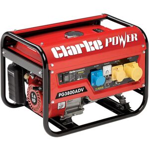 Clarke Clarke PG3800ADV 3kVA Dual Voltage (230/110V) Petrol Generator Clarke Clarke PG3800ADV 3kVA Dual Voltage (230/110V) Petrol Generator