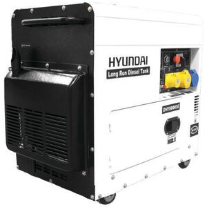 Hyundai Hyundai DHY8000SELR 7.5kVA Diesel Standby Generator 110V & 230V Hyundai Hyundai DHY8000SELR 7.5kVA Diesel Standby Generator 110V & 230V