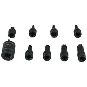 Laser Laser 7978 9 piece Dual Drive Star* Impact Bit Socket Set Laser Laser 7978 9 piece Dual Drive Star* Impact Bit Socket Set