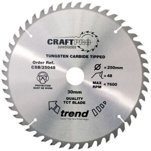 Trend 250x30/25,4/20/16 48Z Circular Saw Blade for Wood & Plaster Trend 250x30/25,4/20/16 48Z Circular Saw Blade for Wood & Plaster