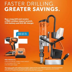 Fein Fein KBU 35 MQW 1100W Magnetic Core Drill (110V) Fein Fein KBU 35 MQW 1100W Magnetic Core Drill (110V)